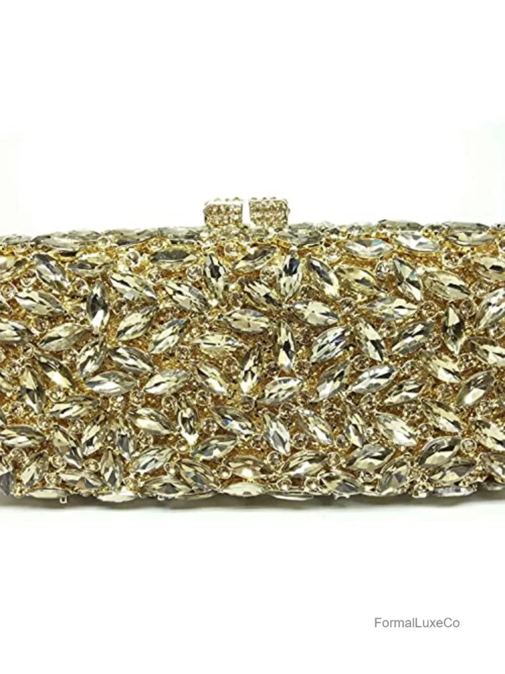 Crystal Clutch Minaudiere Box Handbag Party Prom Rhinestone Purse Wedding Bag